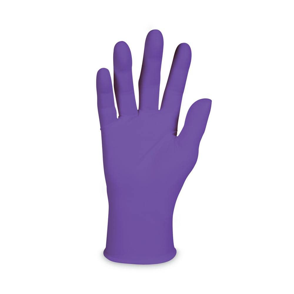 Box of disposable nitrile gloves