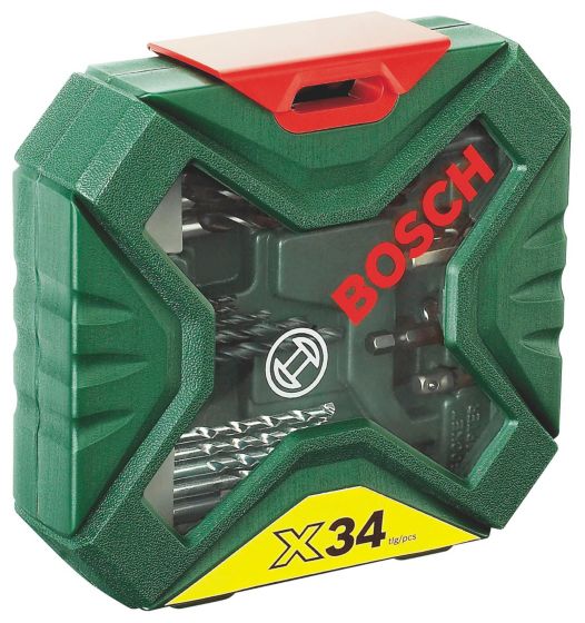 Bosch mixed drill bit set · 34 pieces