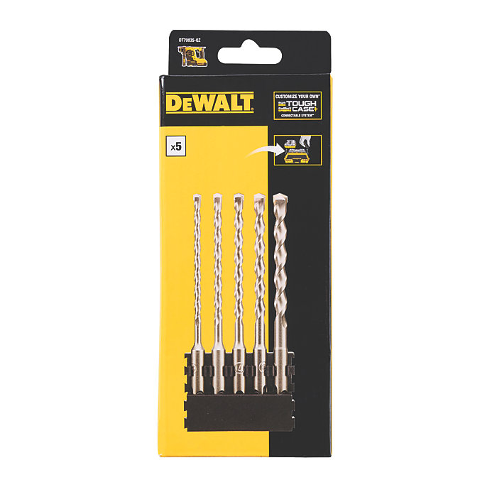 DEWALT SDS Plus Masonry Drill Bit Set · 5pc