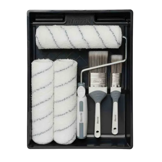 Harris Trade 9in Big Box Roller and Brush Set 19 pieces
