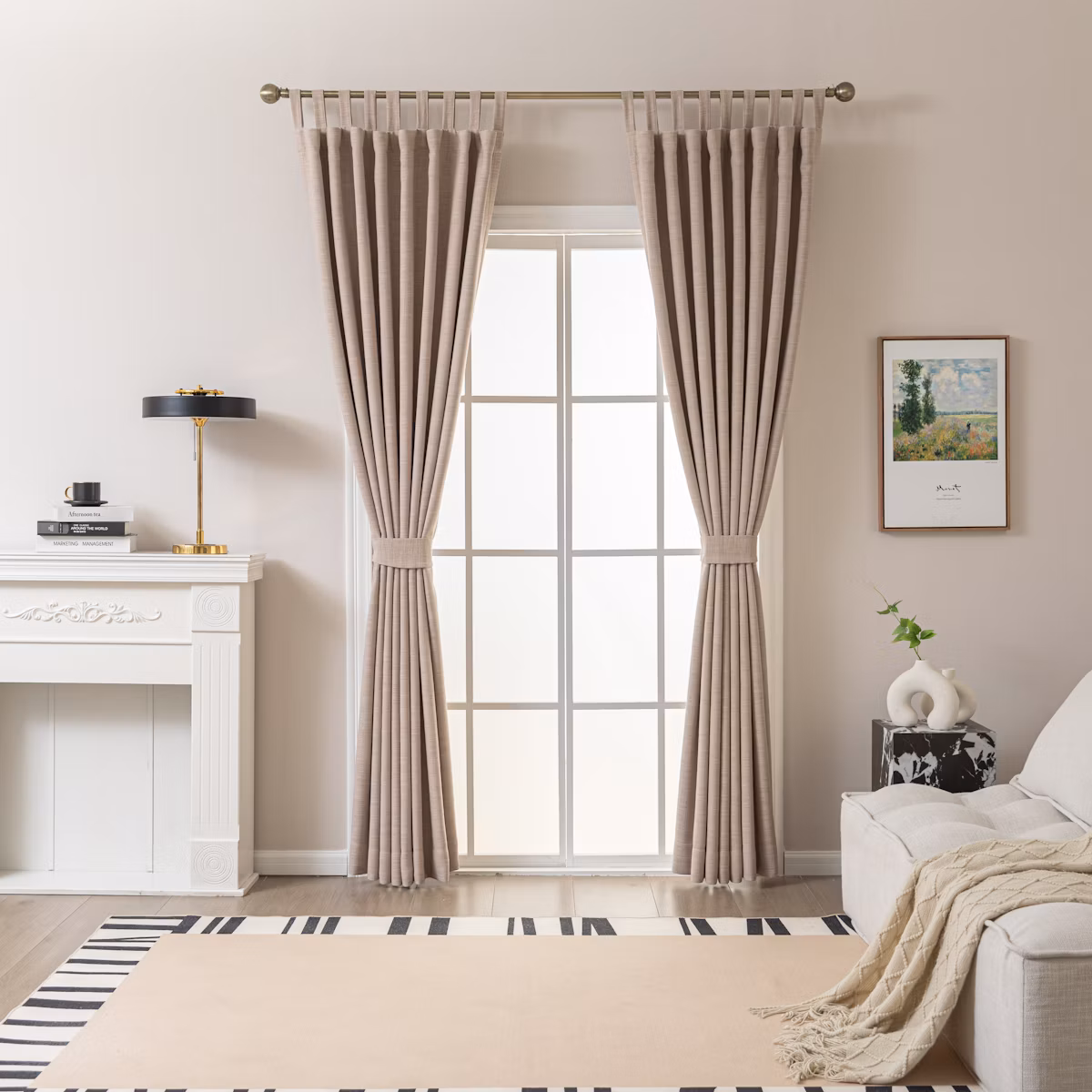Eyelet curtains