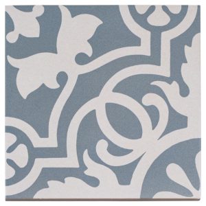 Encaustic Pattern Blue